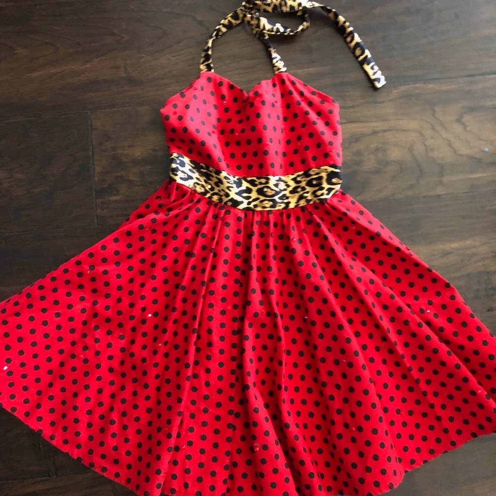 Tap Dance Dress Competition Costume Child XS - Picture 2 of 4
